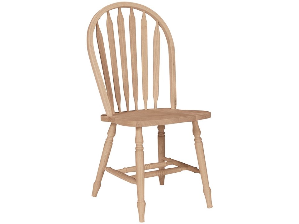 Arrowback Windsor with Turned Legs