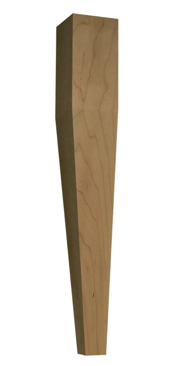 2.75"  Two Sided Taper Bench Legs