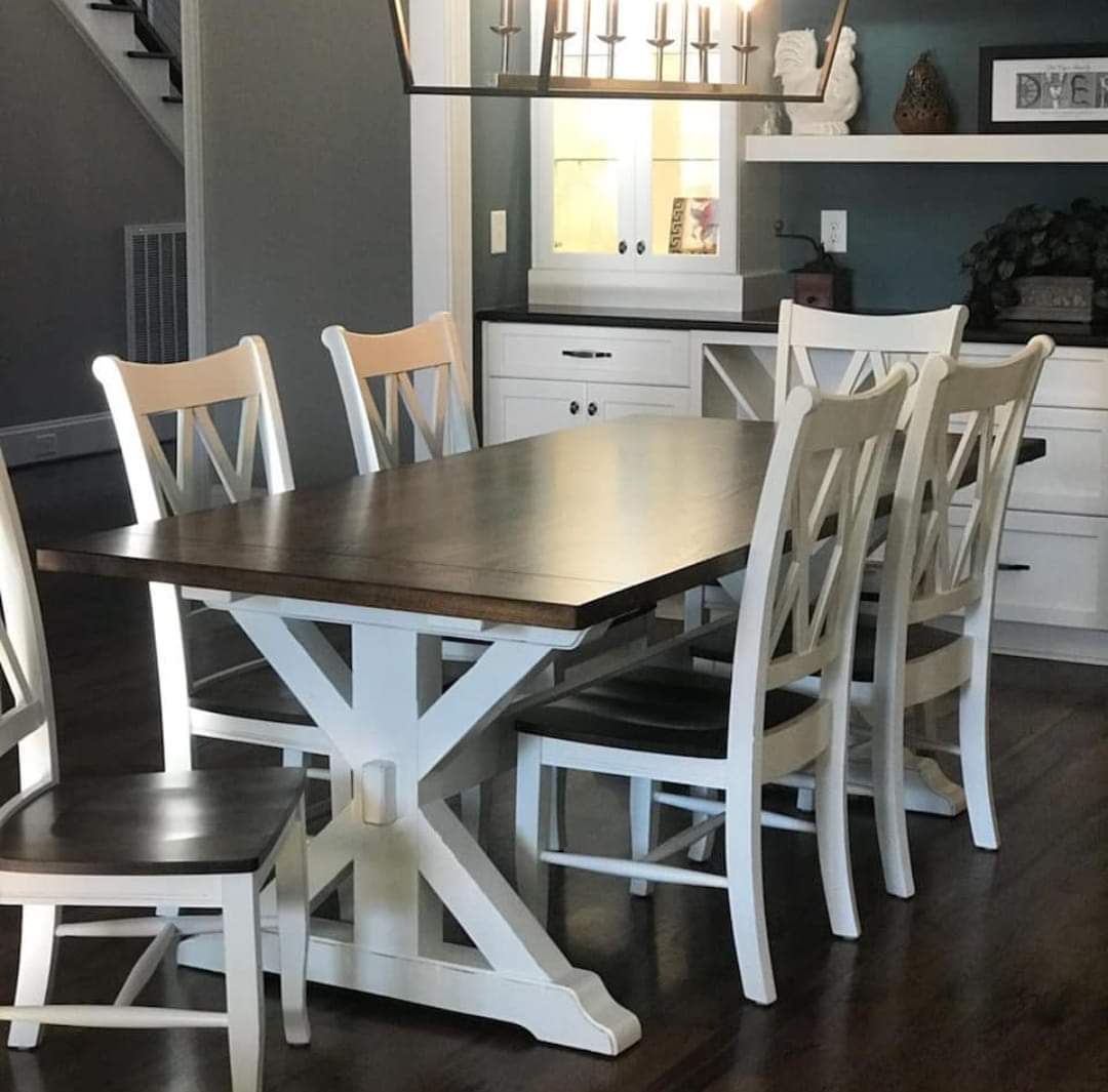 The X Trestle Table