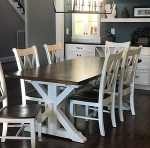 The X Trestle Table