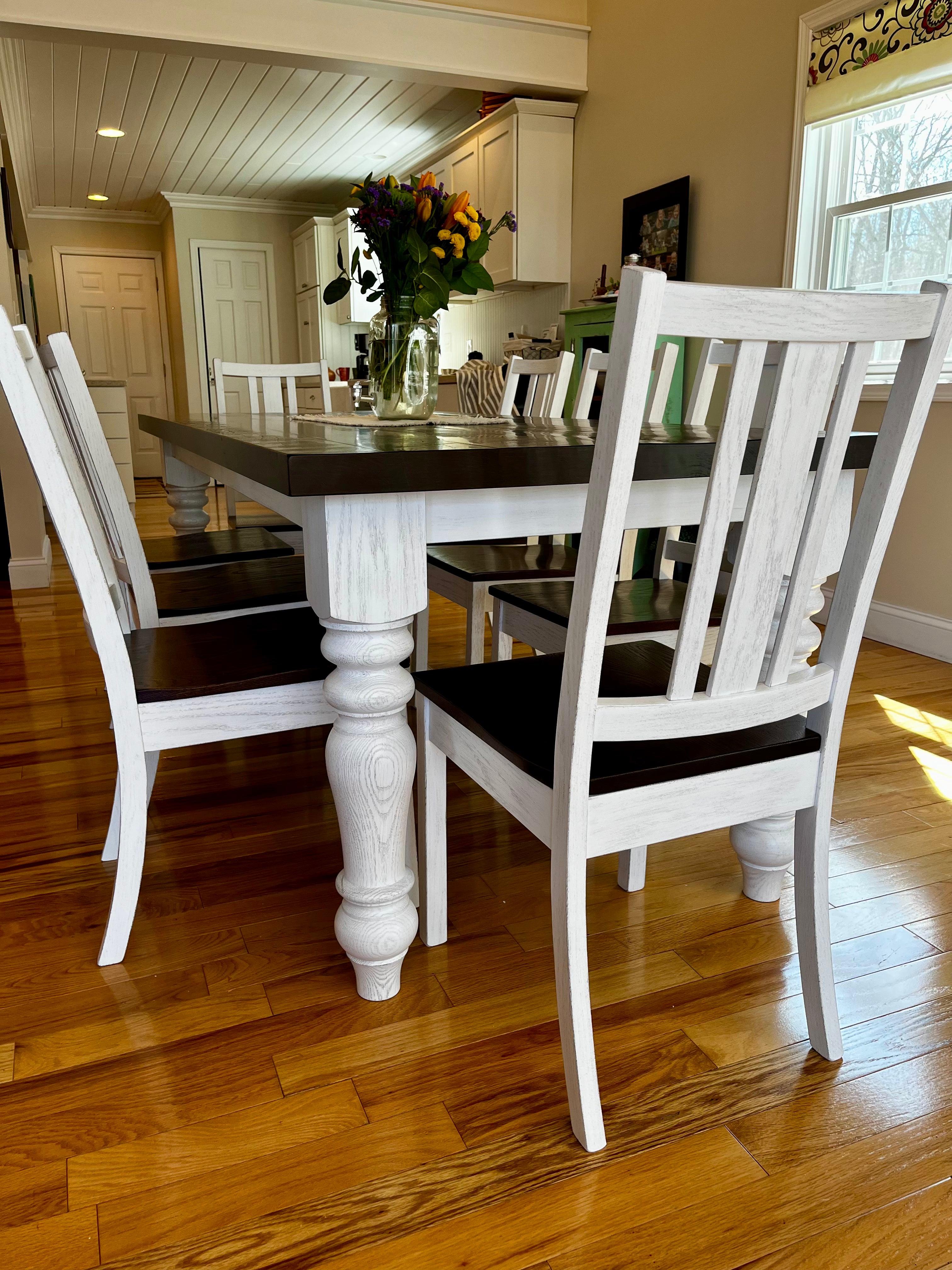 5" Farmhouse Style Dining Leg