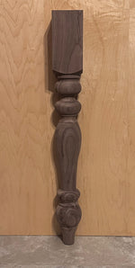 Load image into Gallery viewer, 3.5&quot; Farmhouse Style Table Leg
