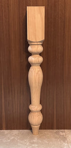 3.5" Farmhouse Style Table Leg