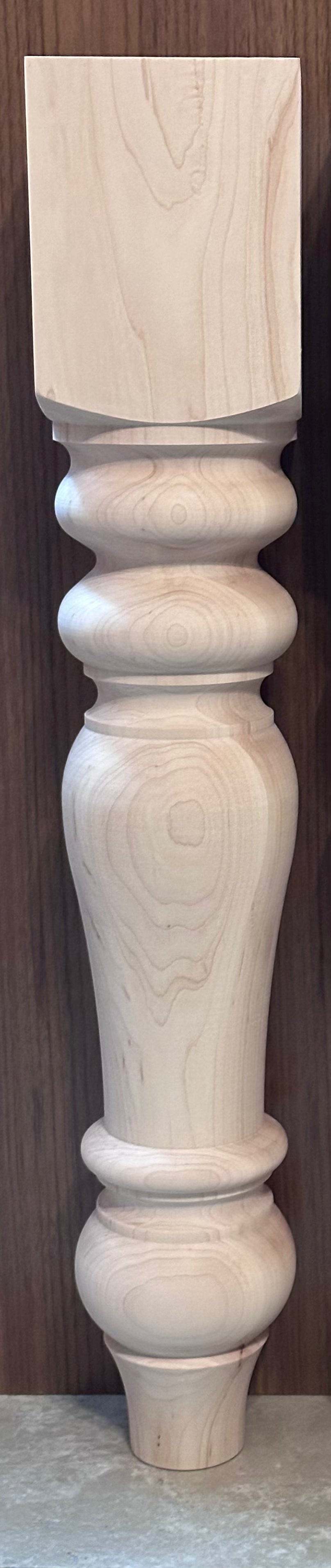 5" Farmhouse Style Dining Leg