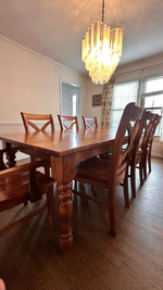 Load image into Gallery viewer, 4&quot; Farmhouse Style Table Leg
