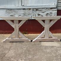 The X Trestle Table